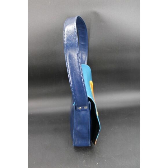 We Are One Vintage Patchwork Leather Cross Body As Shown On Canvas Clothier - Picture 4 of 8